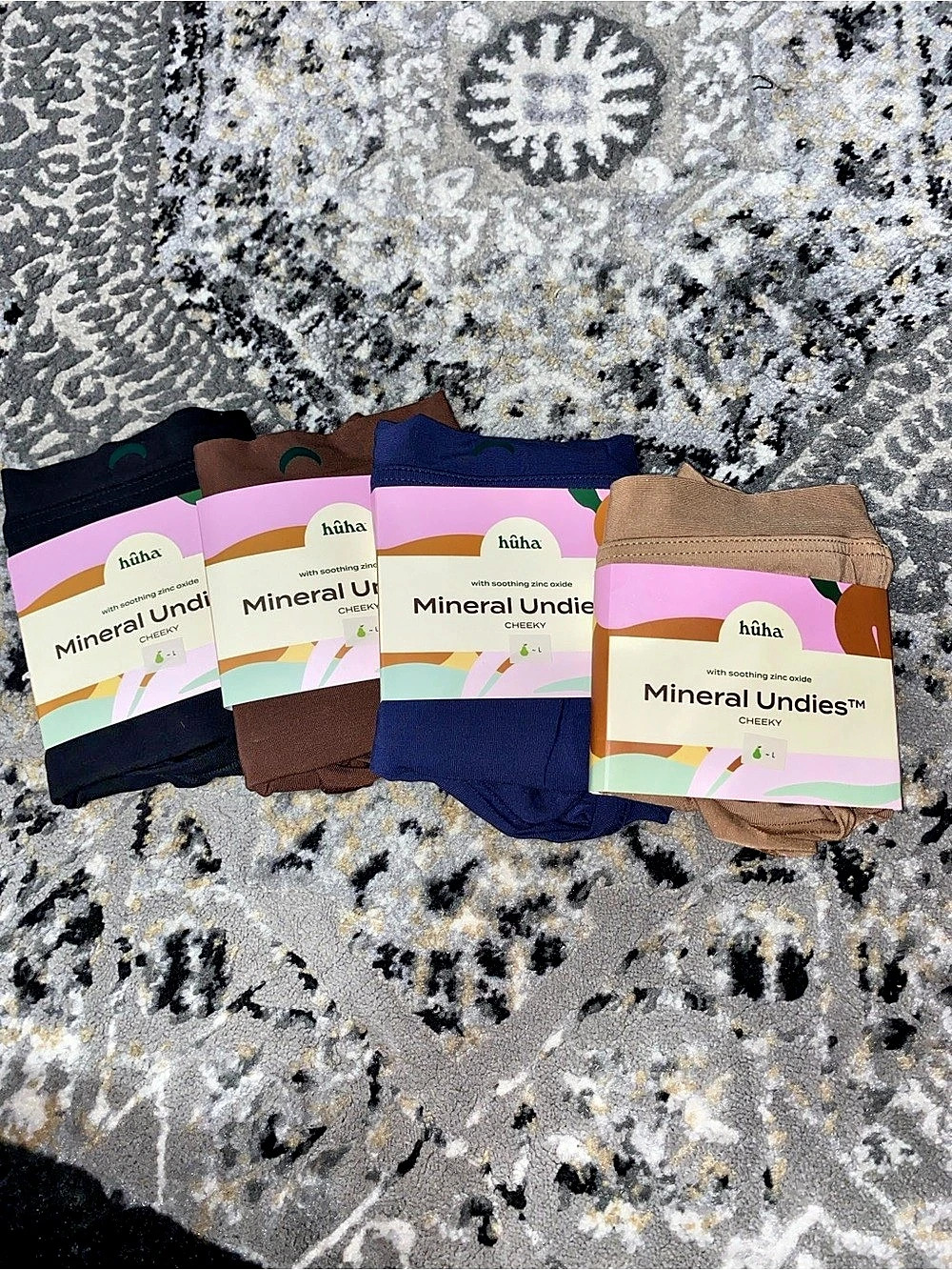 Four Pack Huha Mineral Undies Cheeky